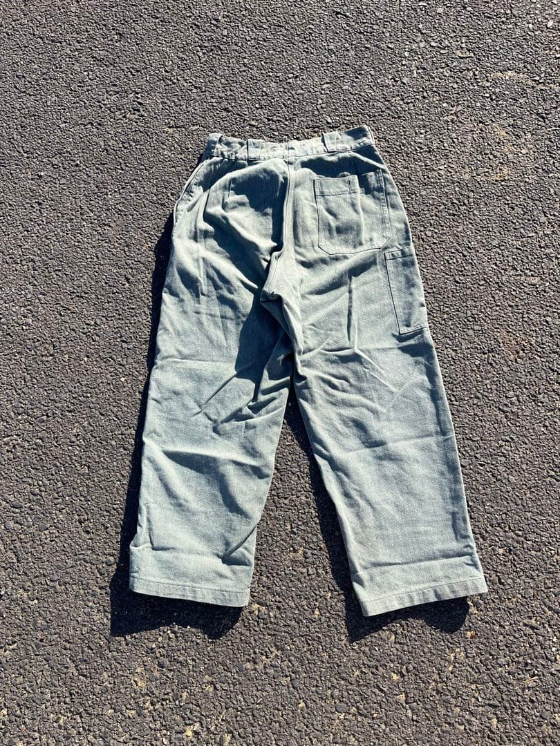 スイス軍 70s デニム ワークパンツ ヴィンテージ ミリタリー 軍パン