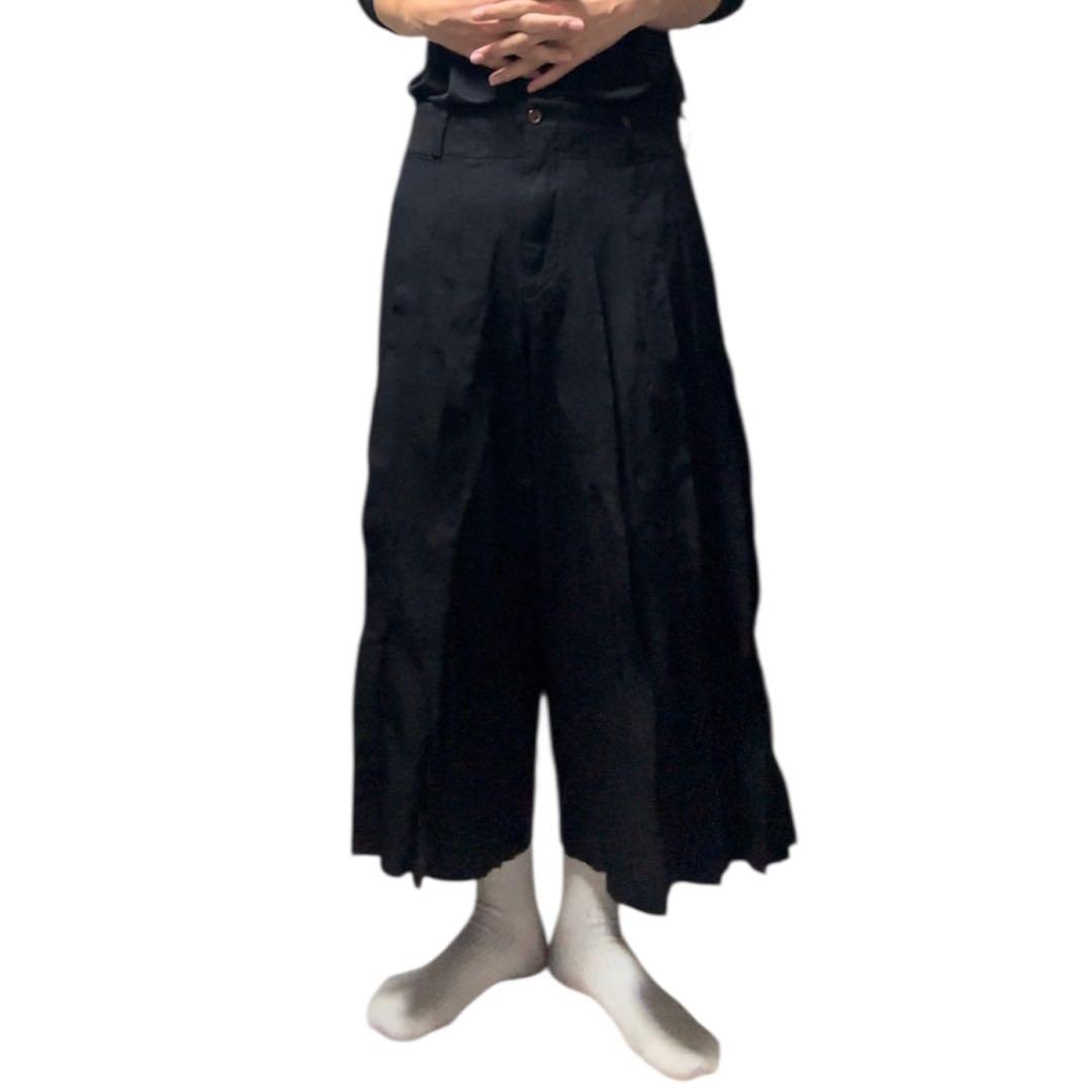 コムデギャルソン プリーツ ワイドパンツ