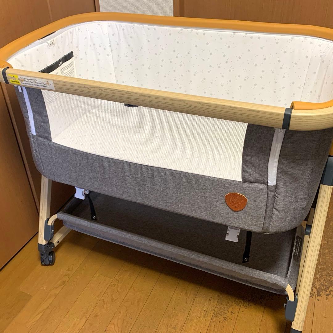 ベビーベッド　HZDMJ 送料込み　折りたたみベビーベッド