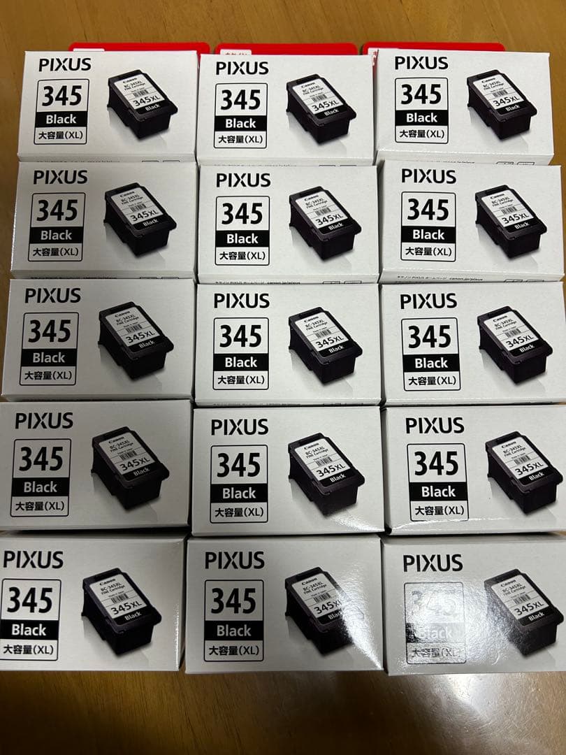 未使用新品　キャノン インク　BC-345XL BC-346XL 15セット