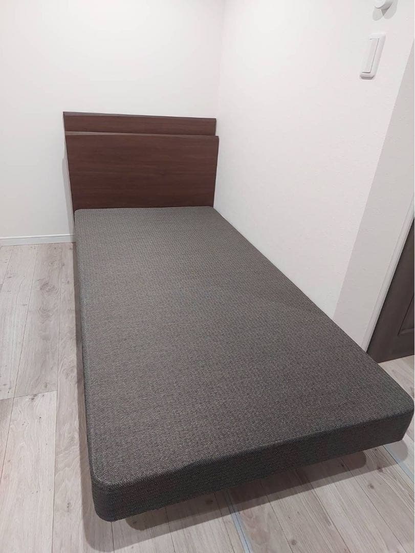 シモンズ　シングル　ベッドフレーム ダークブラウン