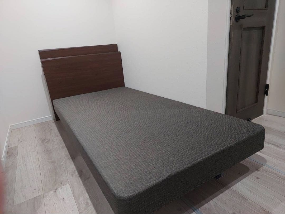 シモンズ　シングル　ベッドフレーム ダークブラウン