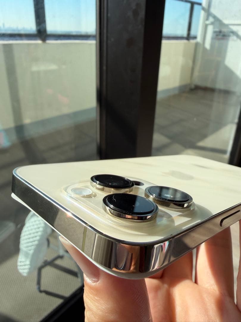 iPhone14 Pro128GB バッテリー85% ゴールド　アメリカ版美品