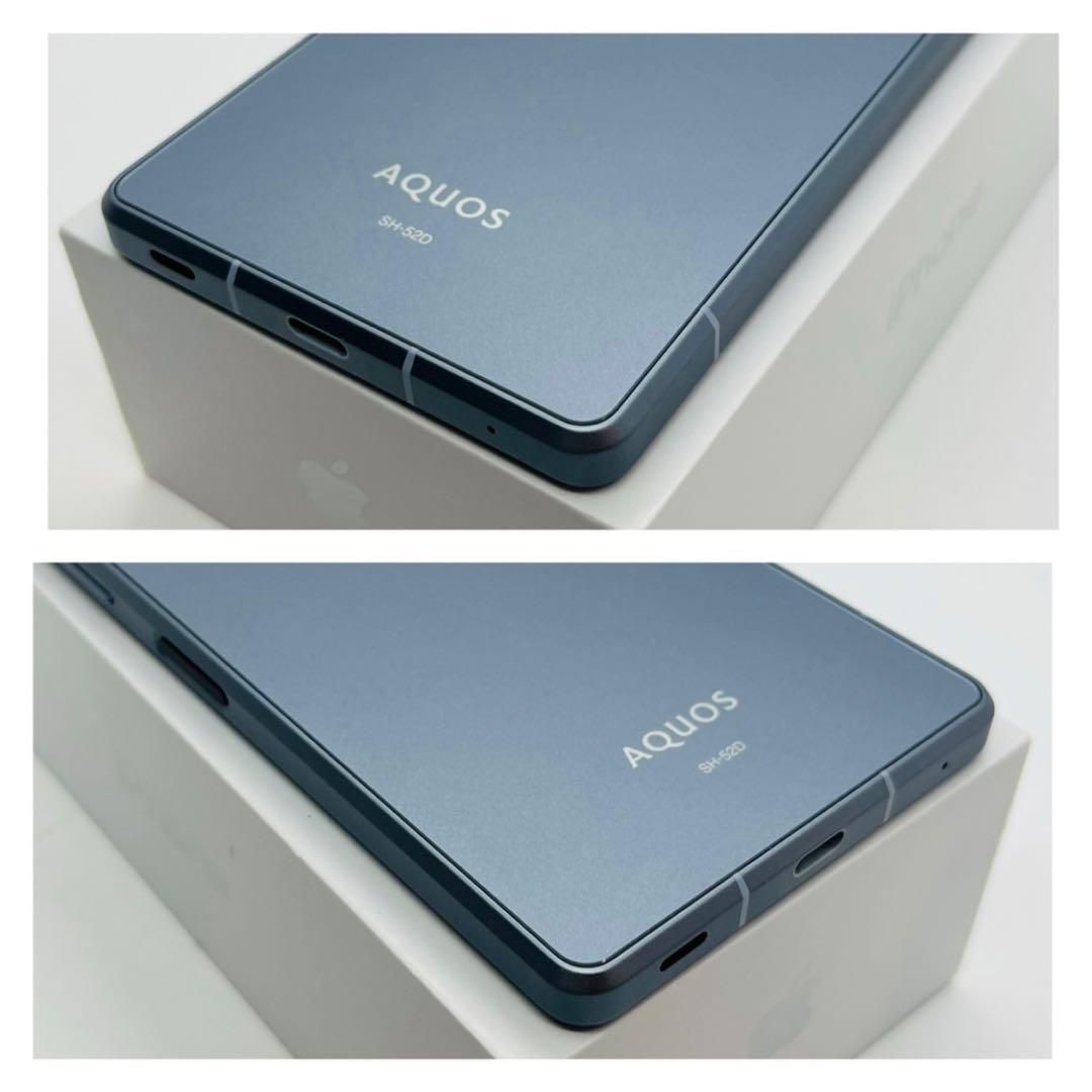 B AQUOS R8 256 GB SH-52D docomo ブルー　本体