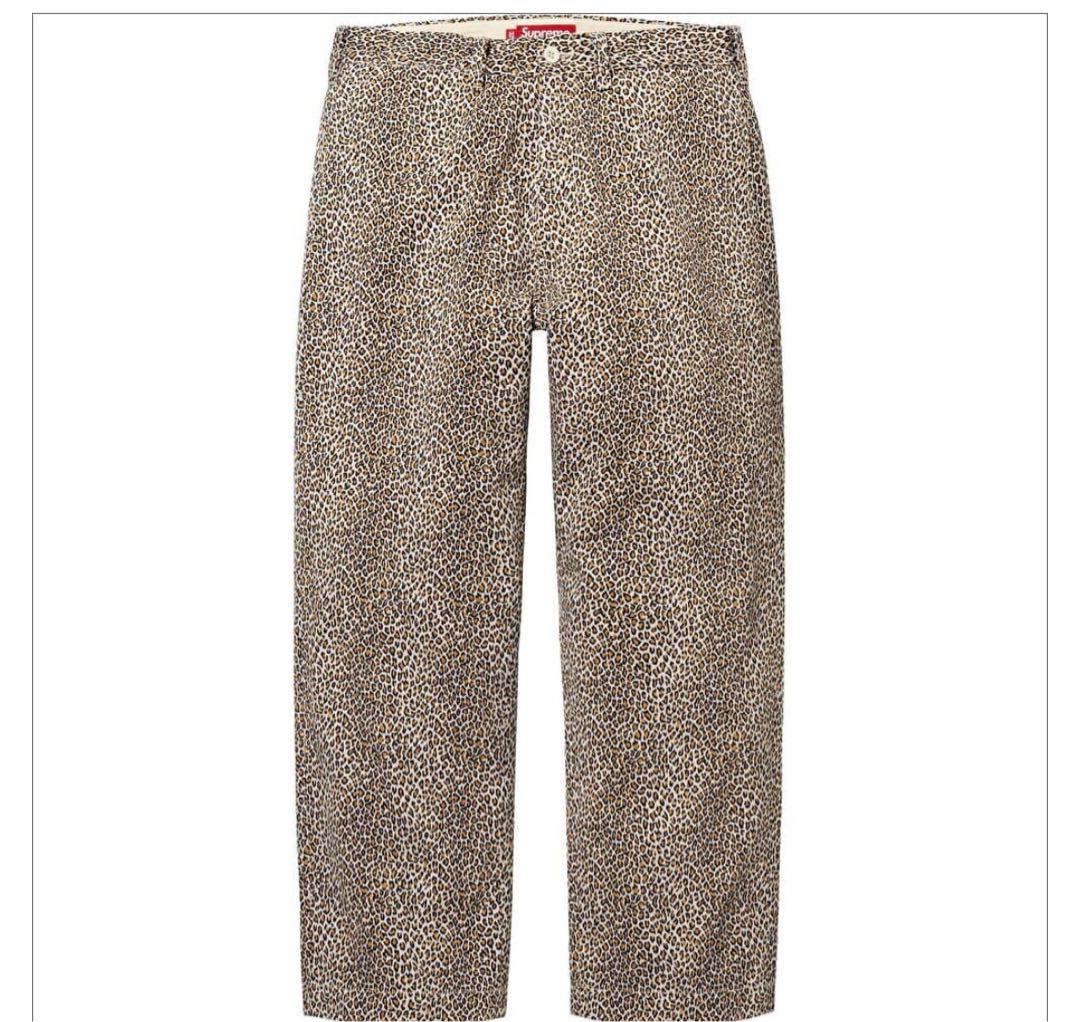 パンツ Supreme Chino Pant Leopard 32