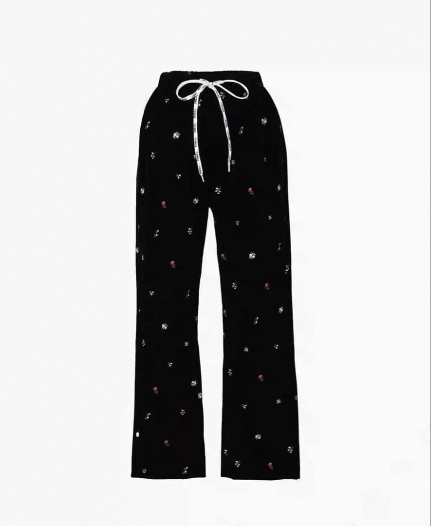 【新品タグ付き】B. STARRY PANTS BLACK