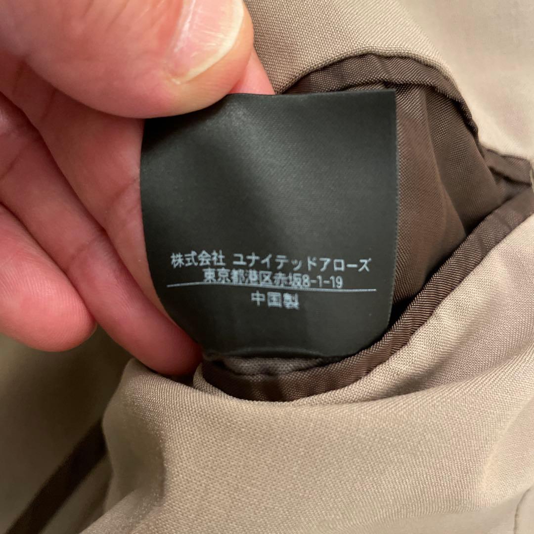 ユナイテッドアローズ　ソブリン　シングルスーツ