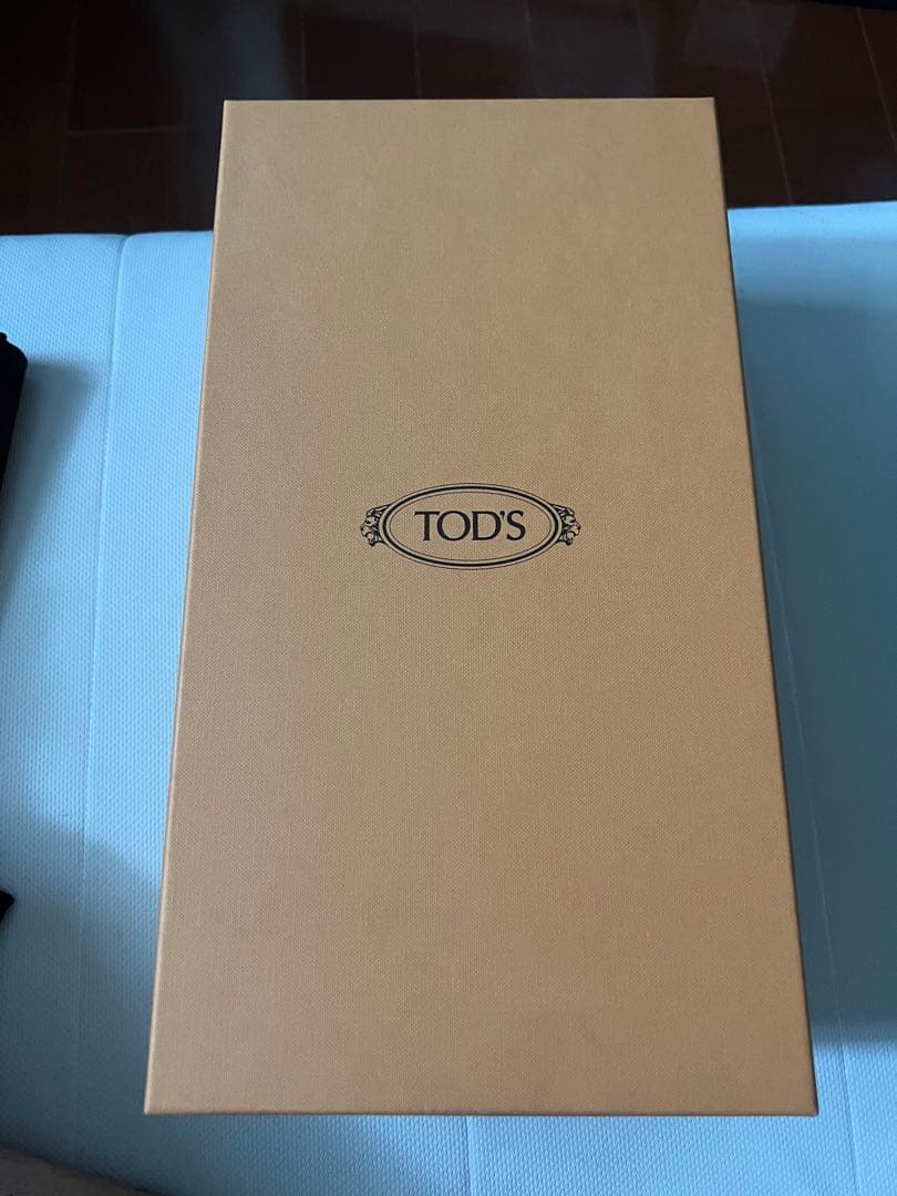 新品未使用　tod's トッズ ドライビングシューズ ネイビー　5.5