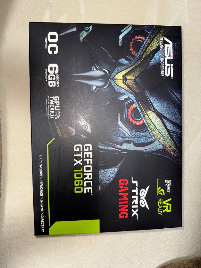グラフィックボード・グラボ・ビデオカード ASUS GeForce GTX 1060 OC Edition 6GB