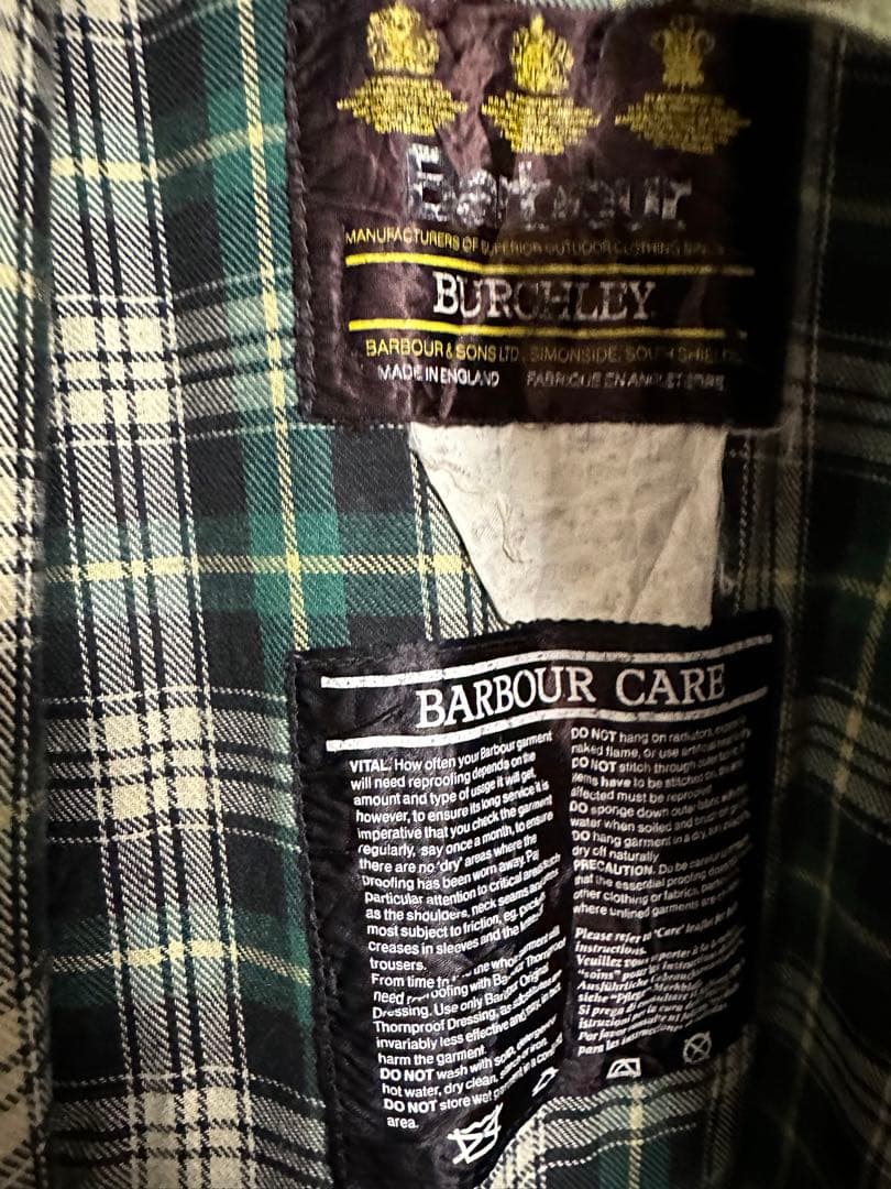 S*i様 【最終値下げ】バブアー バーレー ヴィンテージ