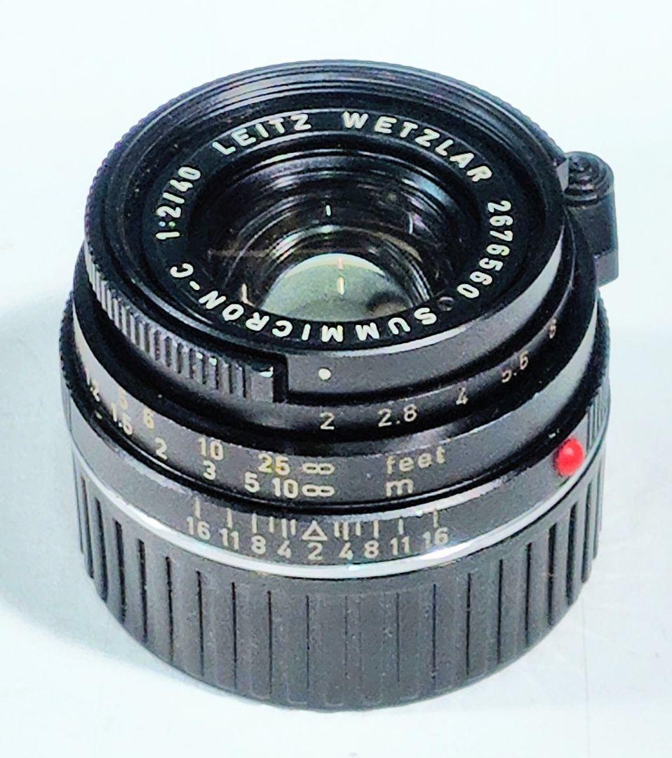 058_Leitz Summicron-c 40/2 ズミクロンC　40ミリ