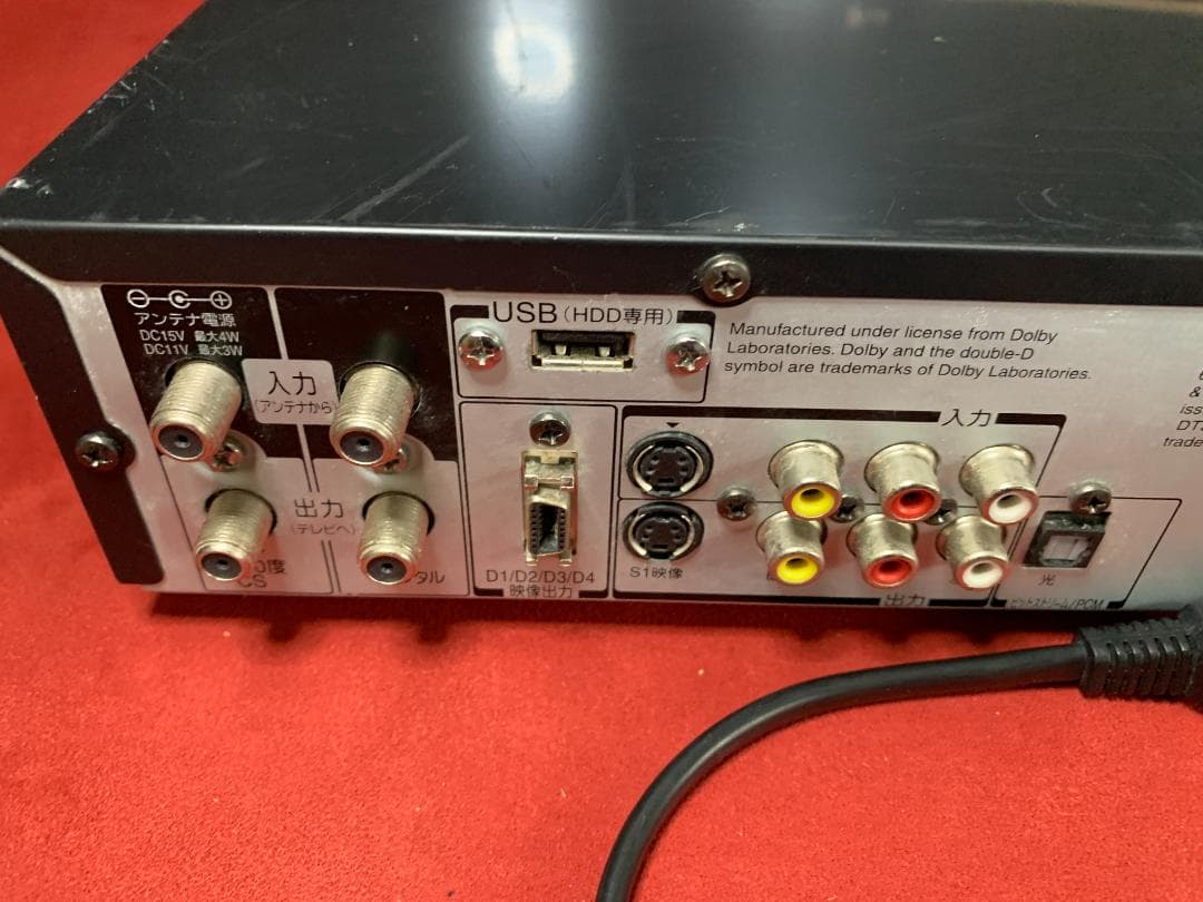 整備済み 東芝 REGZAブルーレイ RD-BZ710 内部徹底清掃