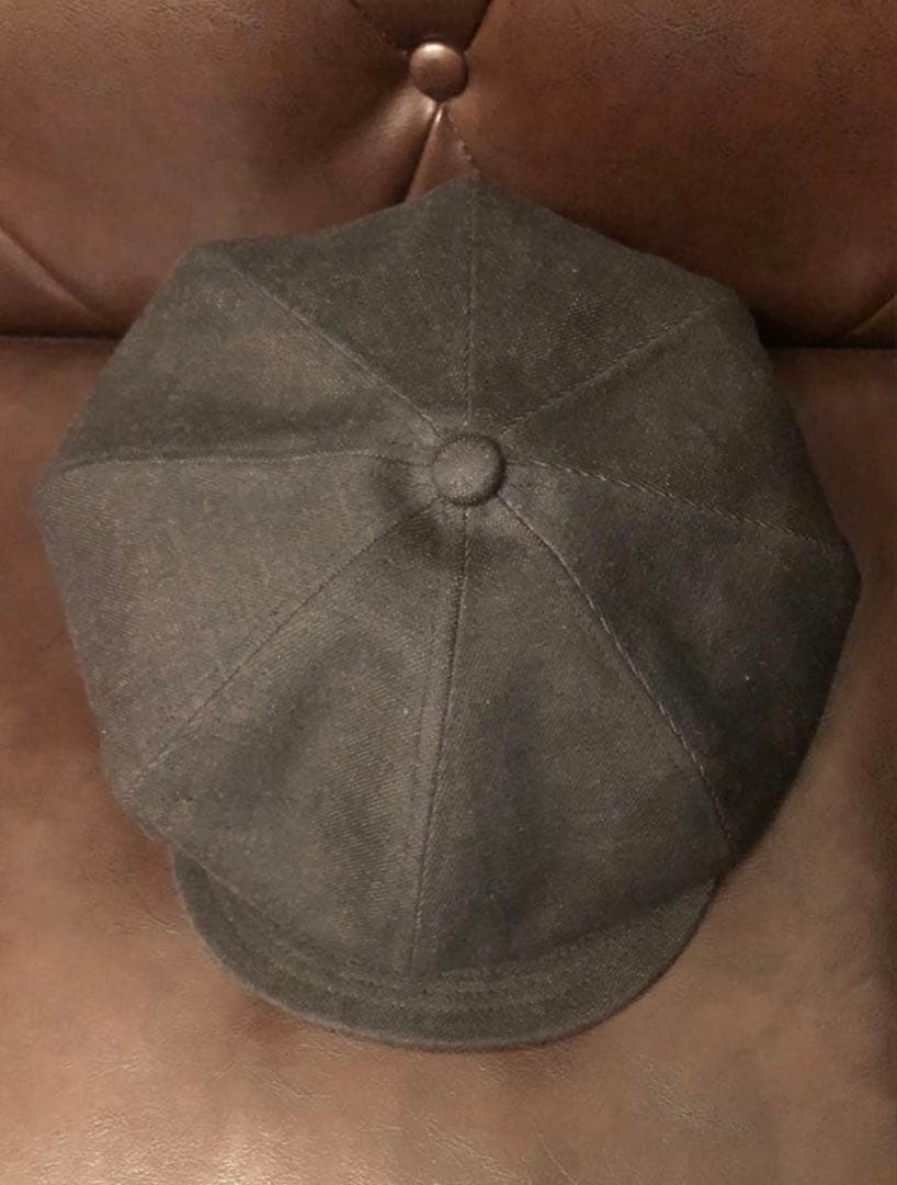 Topy G. ブラック キャスケット サイズ7 1/2