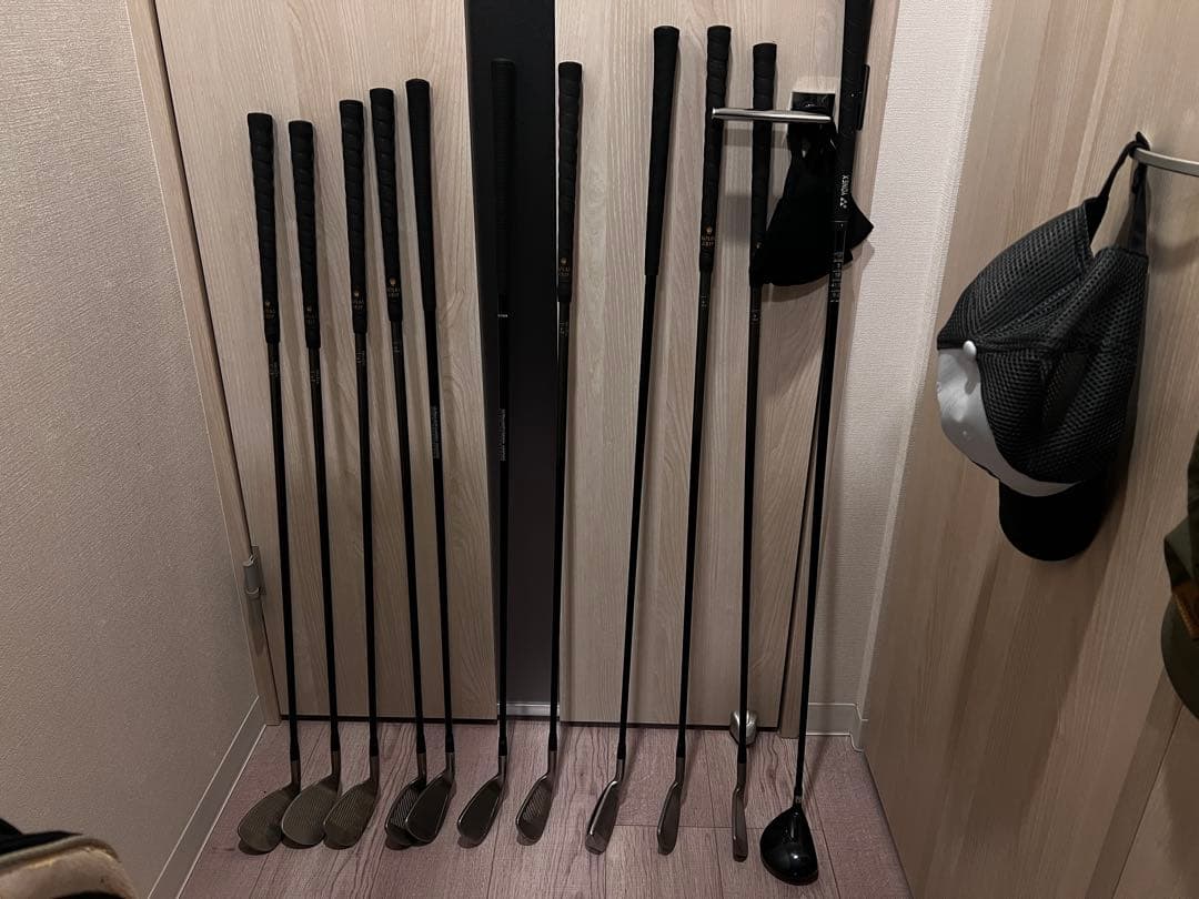 NIKE ゴルフバッグ付 ゴルフクラブ11本セット メンズ 右用 初心者〜中級者