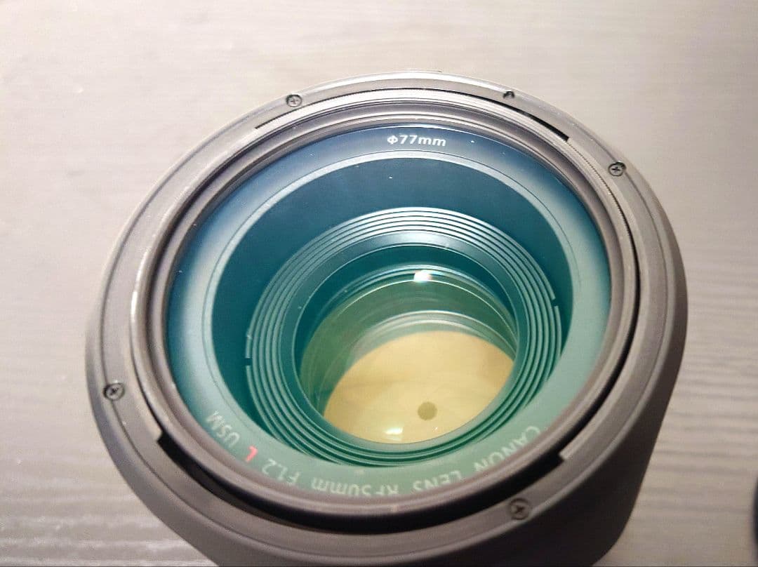 RF50mm F1.2 L USM　保証無し　プロテクター付