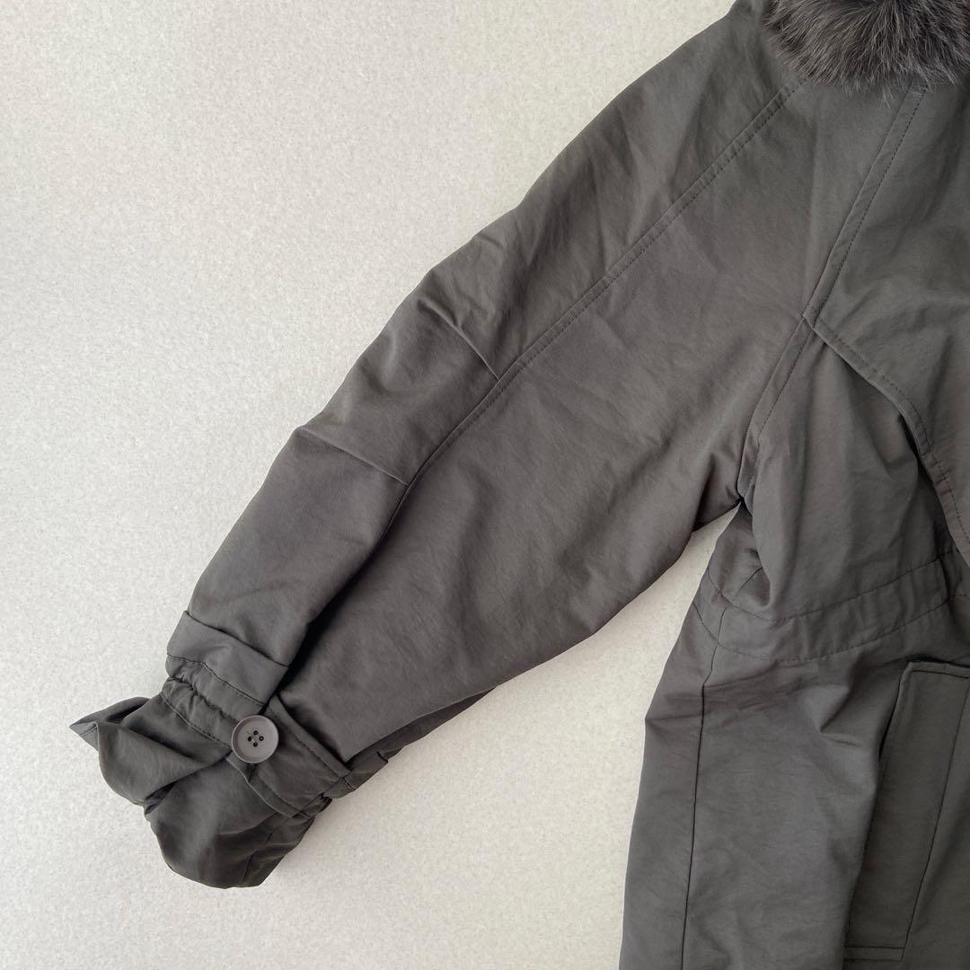 ✨極美品✨ ポリーヌブロー　ラクーンファー　モッズコート　オーバーサイズ　近年