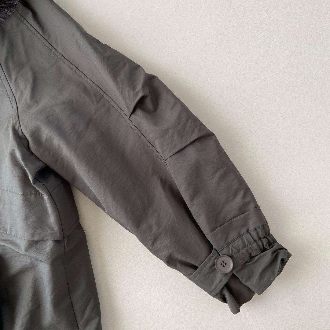 ✨極美品✨ ポリーヌブロー　ラクーンファー　モッズコート　オーバーサイズ　近年