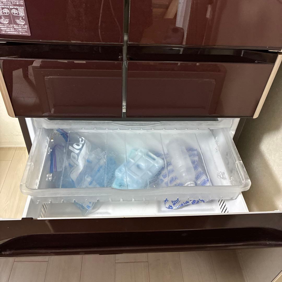 冷蔵庫日立 363L 5ドア 冷蔵 R-XG5100G(XT) 2017年製