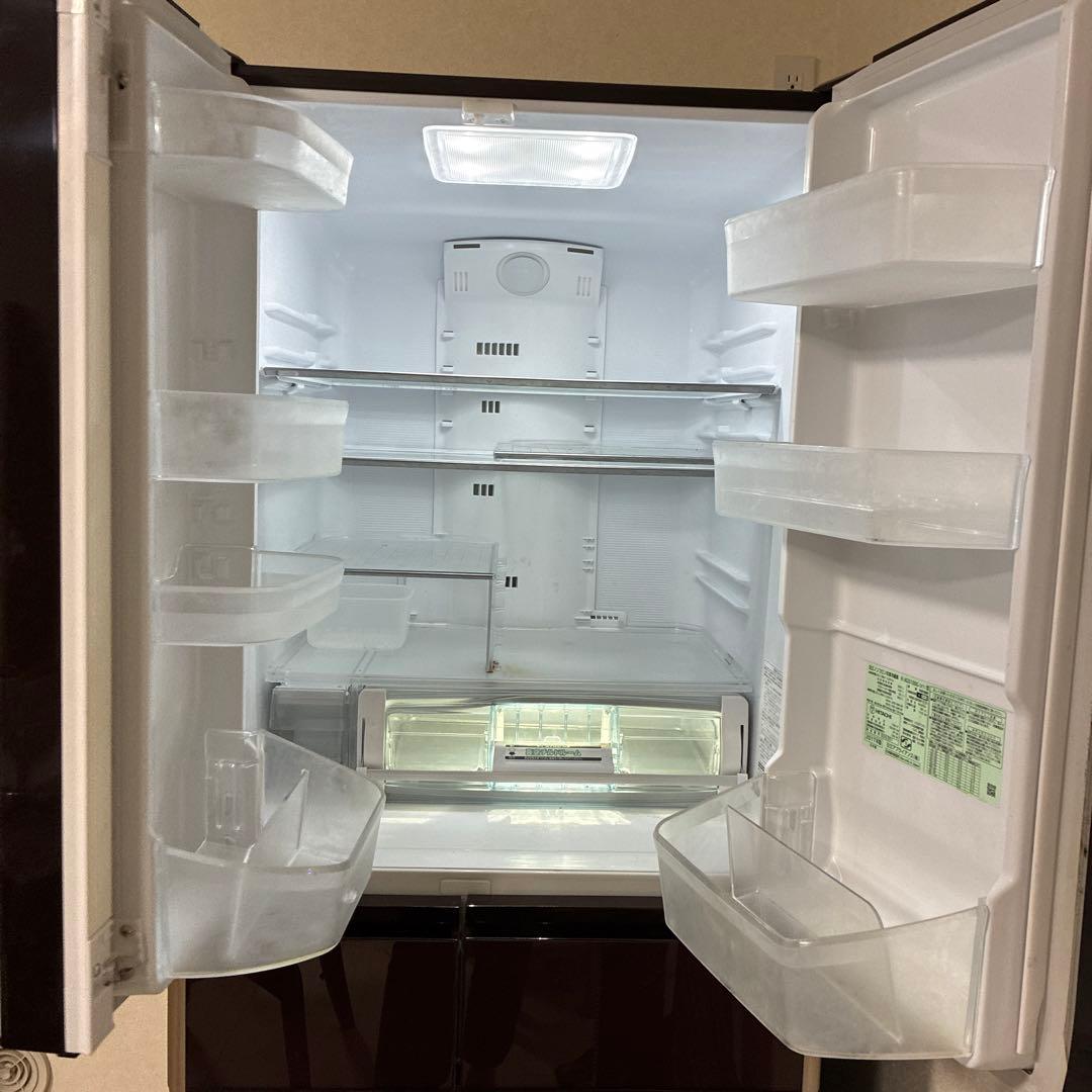 冷蔵庫日立 363L 5ドア 冷蔵 R-XG5100G(XT) 2017年製