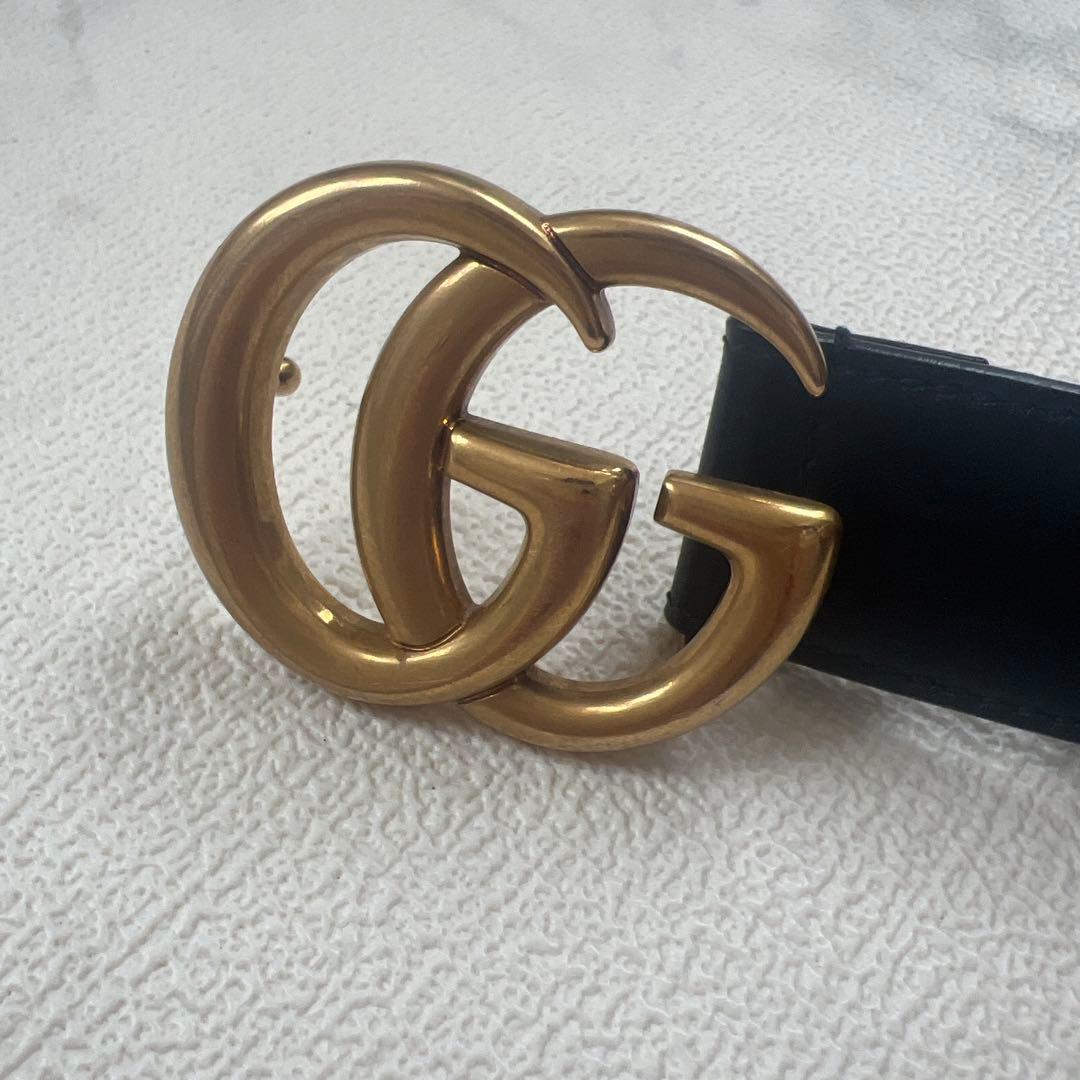 箱付き GUCCI ベルト GG Gマーク レディース