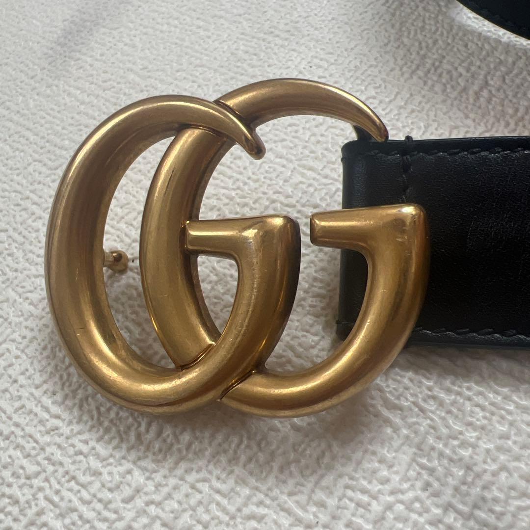 箱付き GUCCI ベルト GG Gマーク レディース