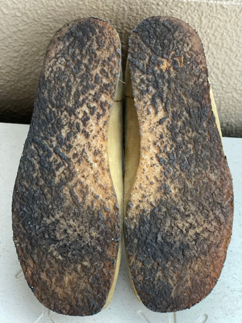 クラークス　ワラビー　ベージュ　UK9G 28cm