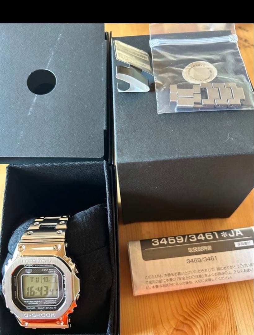 【極美品】　フルメタル　G-SHOCK GMW-B5000D-1JF