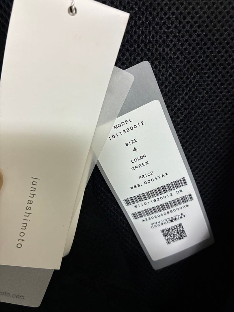 新品9.7万 ジュンハシモト　コートL