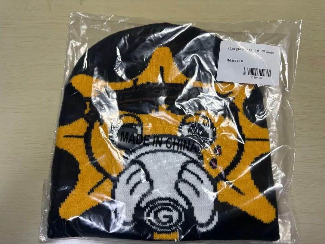 Glo gang ビーニー　Almighty Beanie (Black)