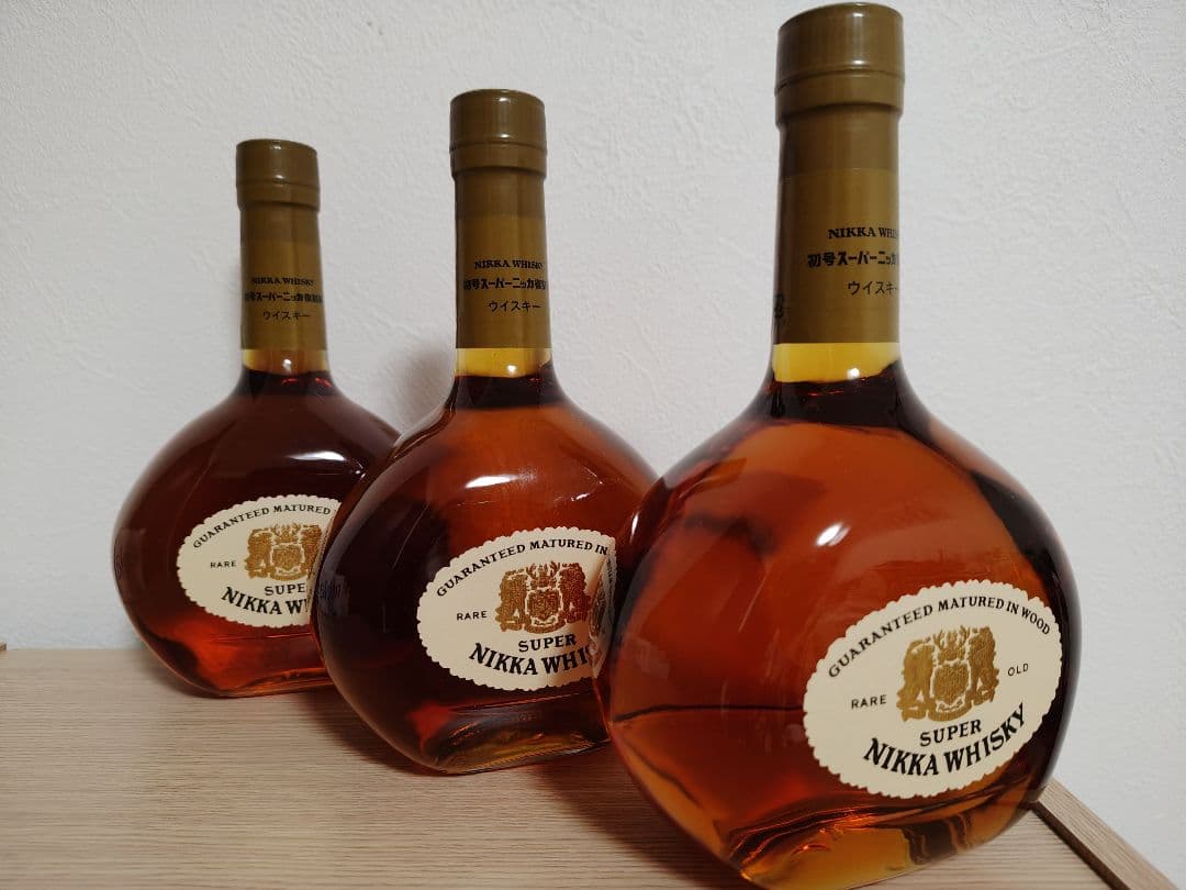 初号スーパーニッカ復刻版　3本