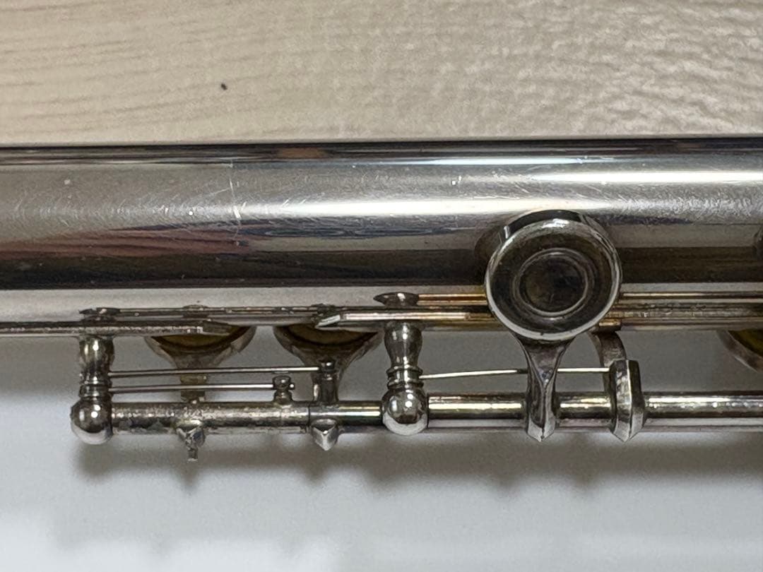 【ジャンク品】ヤマハフルート　YFL-311/ハードケース、ロッドつき