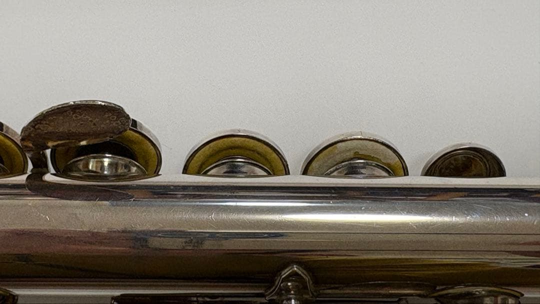 【ジャンク品】ヤマハフルート　YFL-311/ハードケース、ロッドつき