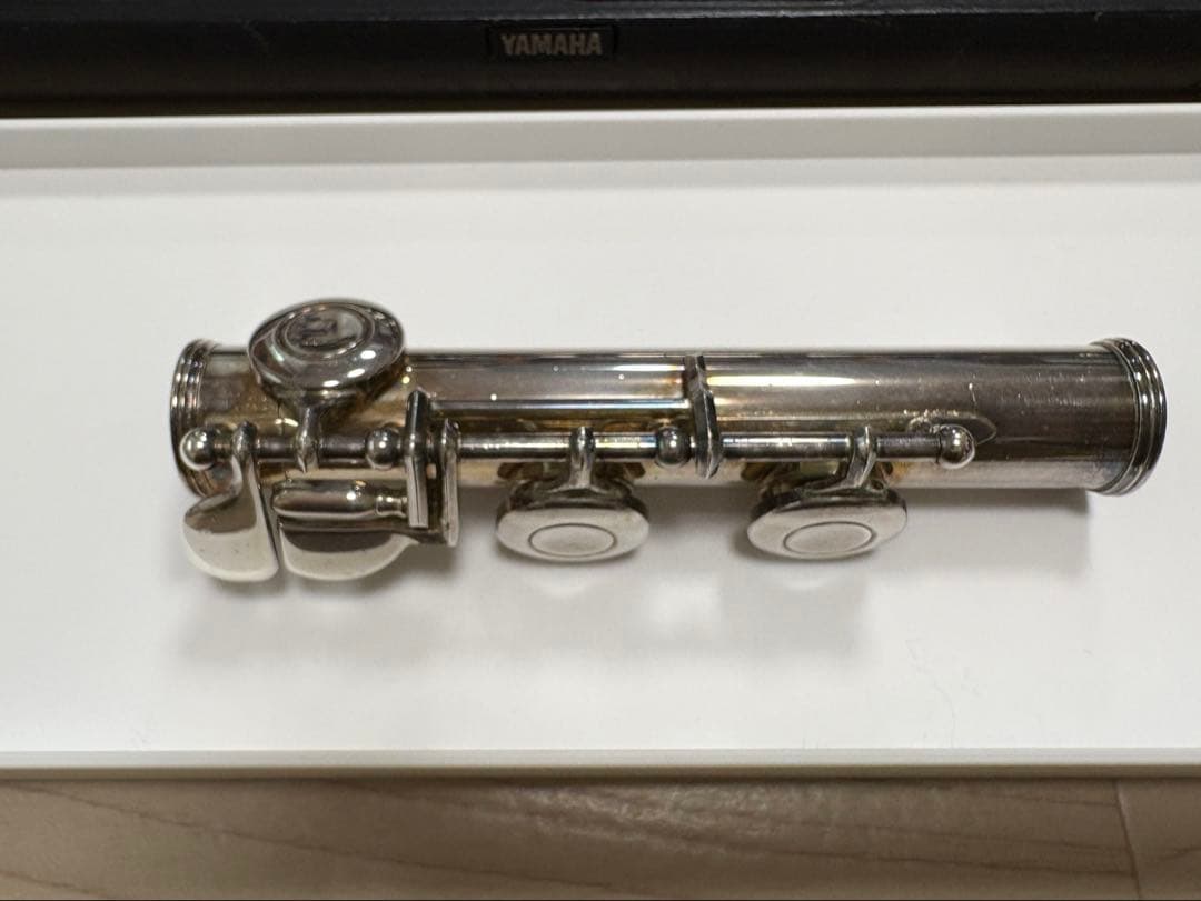 【ジャンク品】ヤマハフルート　YFL-311/ハードケース、ロッドつき