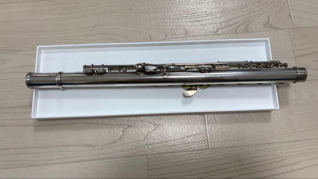 【ジャンク品】ヤマハフルート　YFL-311/ハードケース、ロッドつき