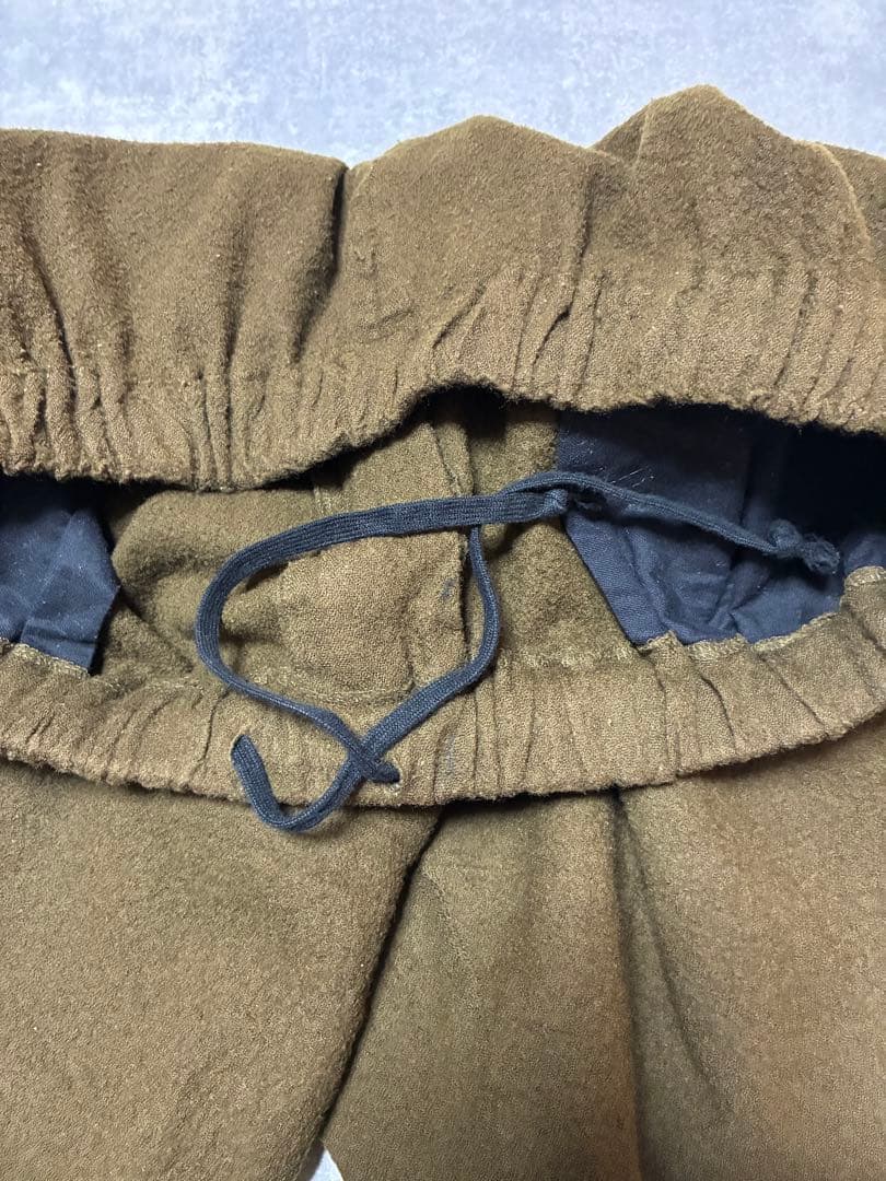 20AW black comme des garcon ウール縮絨 パンツ