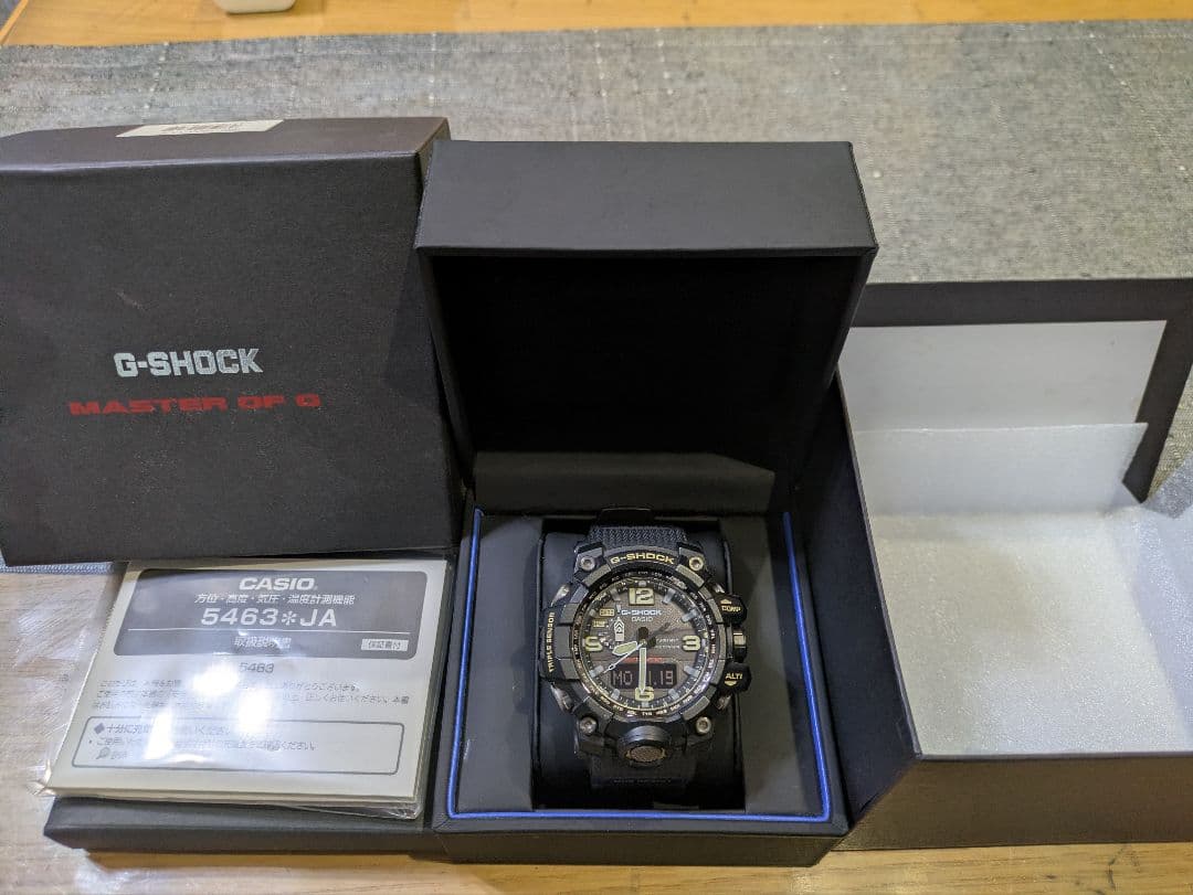 磨き屋　G-SHOCK MASTER OF G GWG-1000-1AJF