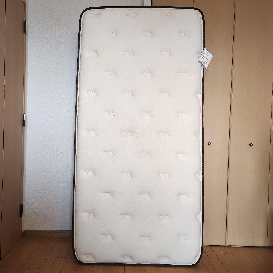JJ様シングル スプリングマットレス ホワイト