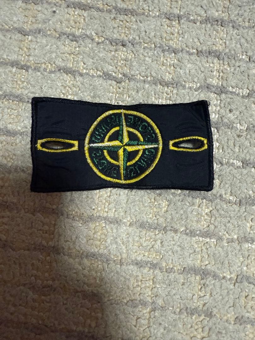 Stone  ブラック クルーネック トレーナー