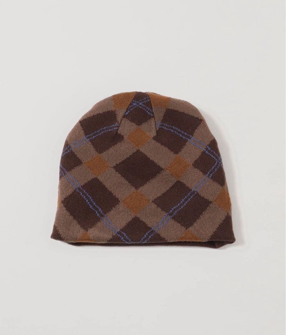 SOL/soonerorlater PLAID REVERSIBLE ビーニー