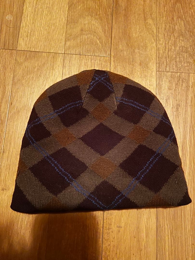 SOL/soonerorlater PLAID REVERSIBLE ビーニー