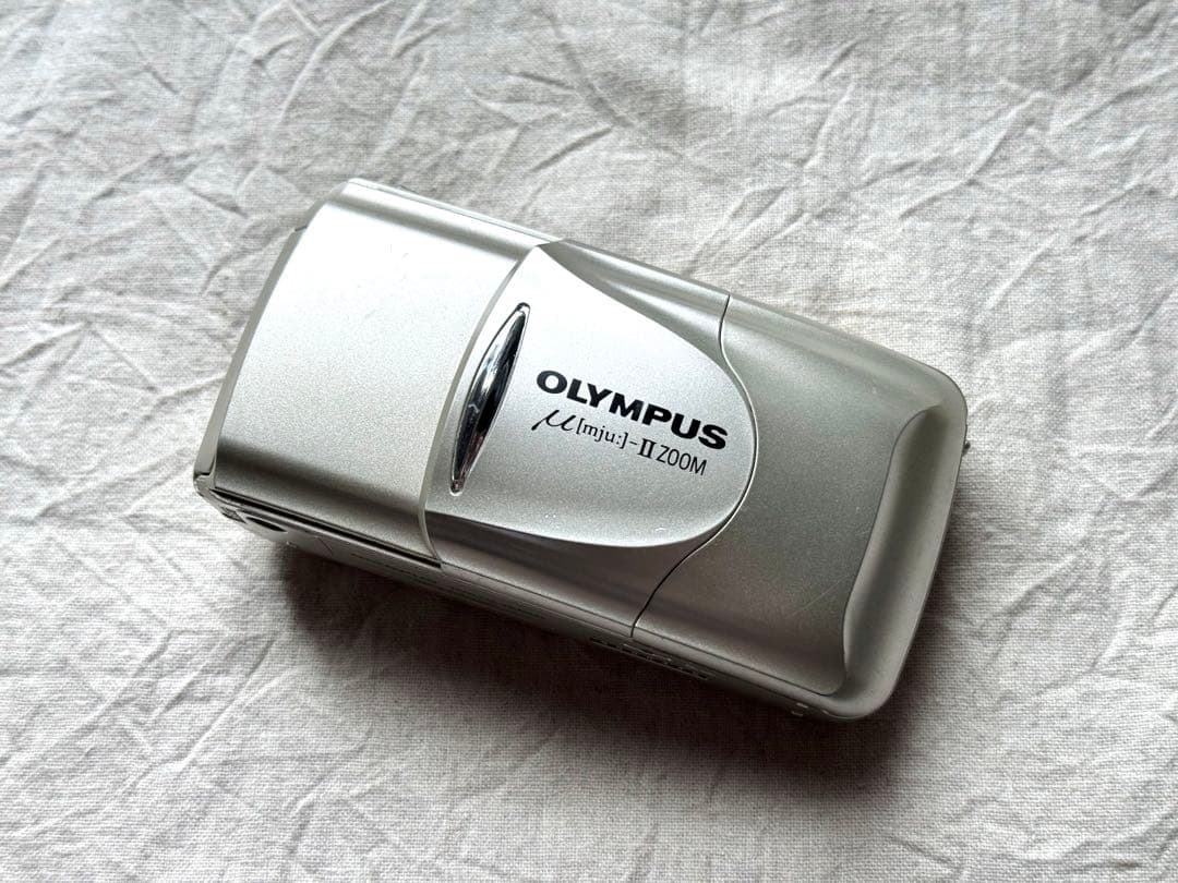 ⌘完動品！ 作例あり 電池付き！ OLYMPUS μⅡ ZOOM⌘