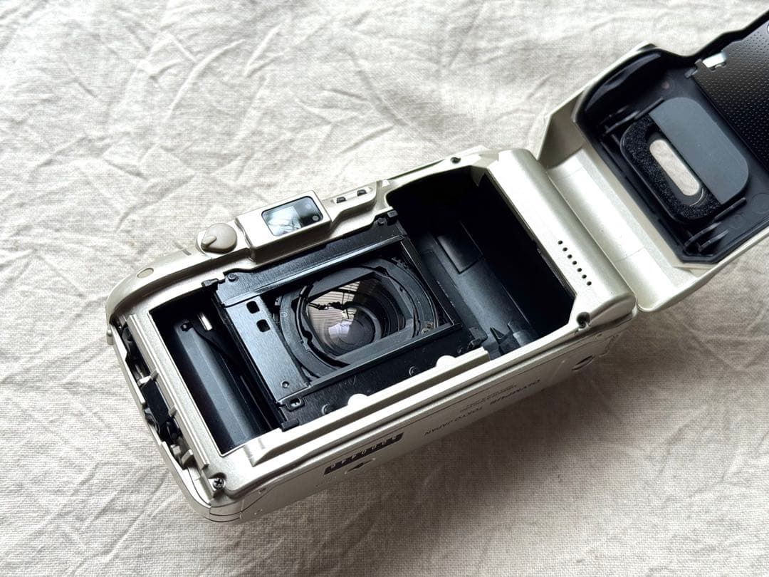 ⌘完動品！ 作例あり 電池付き！ OLYMPUS μⅡ ZOOM⌘