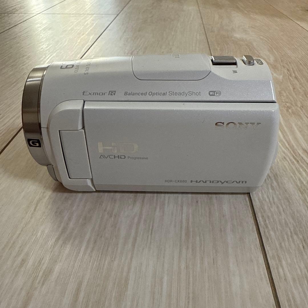 SONY ハンディカム　HDR-CX680 ホワイト