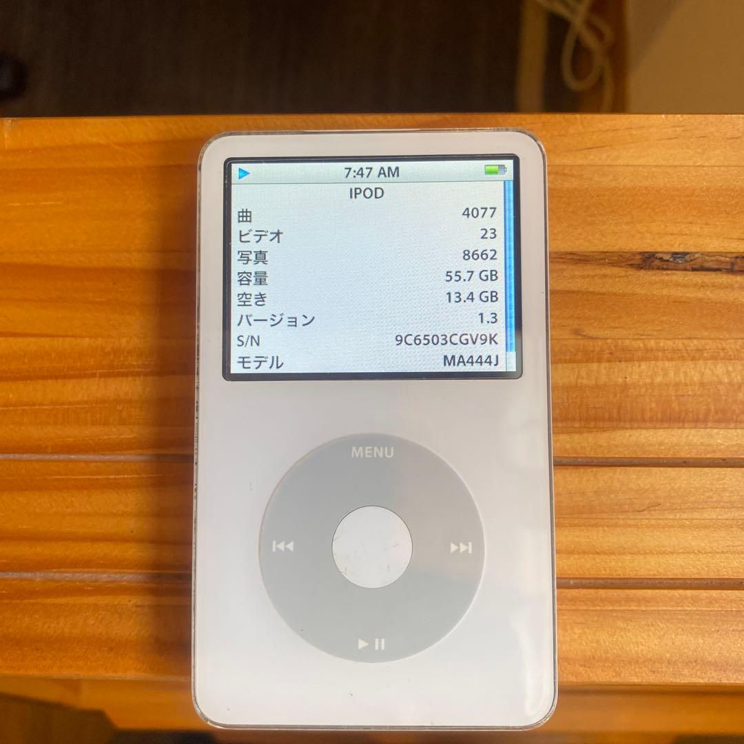 ☆美品☆ Apple ipod classic 60GB MA444J