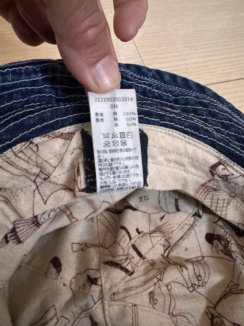 帽子 ICT BUCKET CAP DRY DENIM