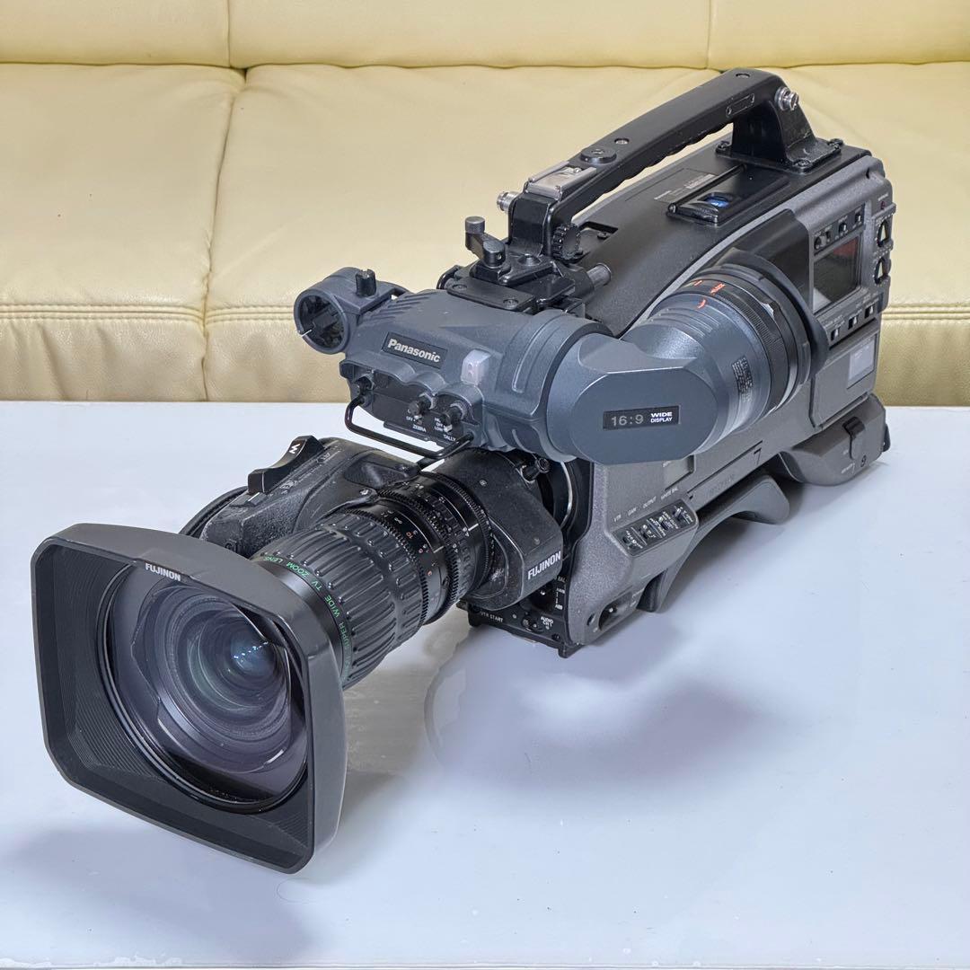 Panasonic AJ-D610WAビデオカメラ とFUJINONレンズ