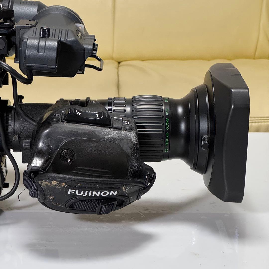 Panasonic AJ-D610WAビデオカメラ とFUJINONレンズ