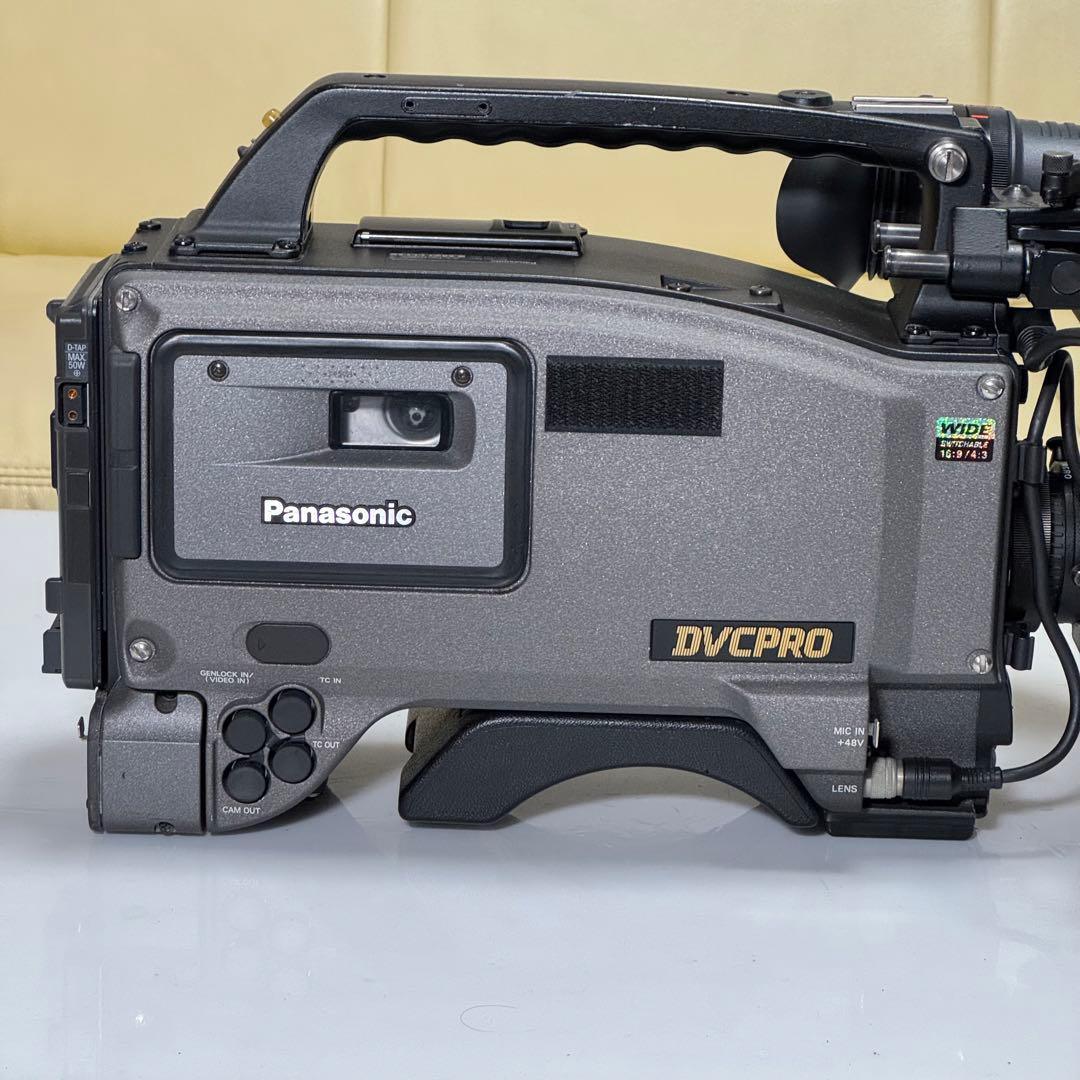 Panasonic AJ-D610WAビデオカメラ とFUJINONレンズ