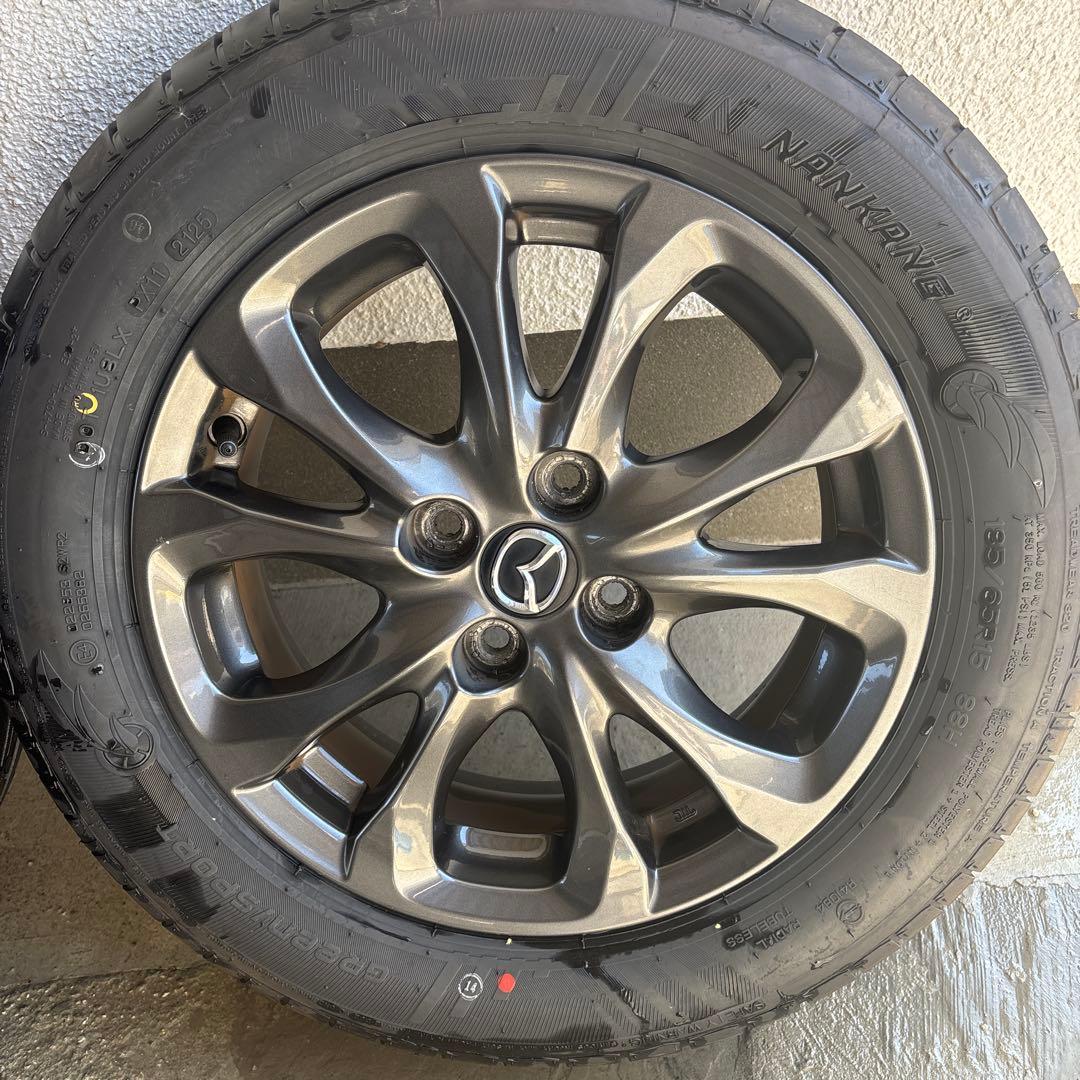 MAZDA2 ホイールタイヤセット　185/65R15ノーマルタイヤ