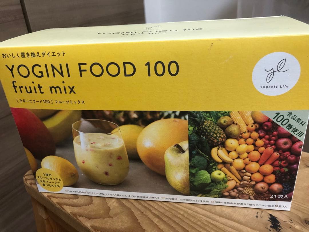 《在庫数2》LAVA YOGINI FOOD 100 fruit mix 44g